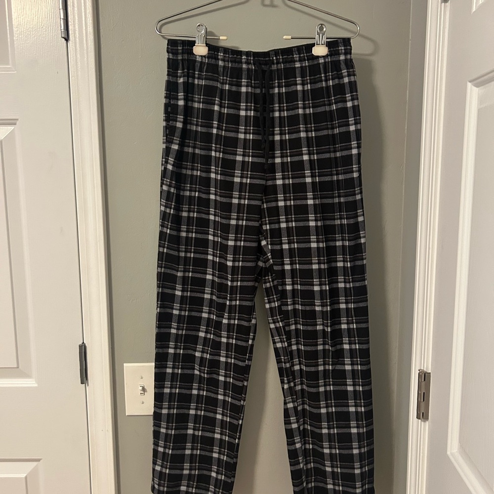 Nautica Black and White Pajama Pants